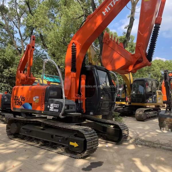 Used Japan Brand Excavator Hitachi Zx120 Hitachi Zx130 12.2 Ton 0.52m3 Bucket