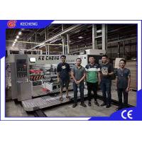 Buy cheap Fully Automatic Corrugated Carton Printing Machine with Slotting CE Certificatio product