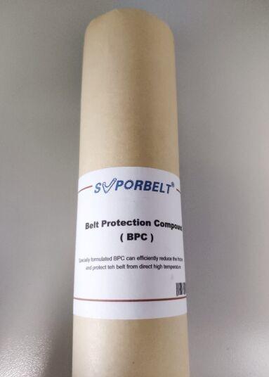 Buy cheap Sanforizing Rubber Belt Accessories Rubber Protect Compound White Color from wholesalers