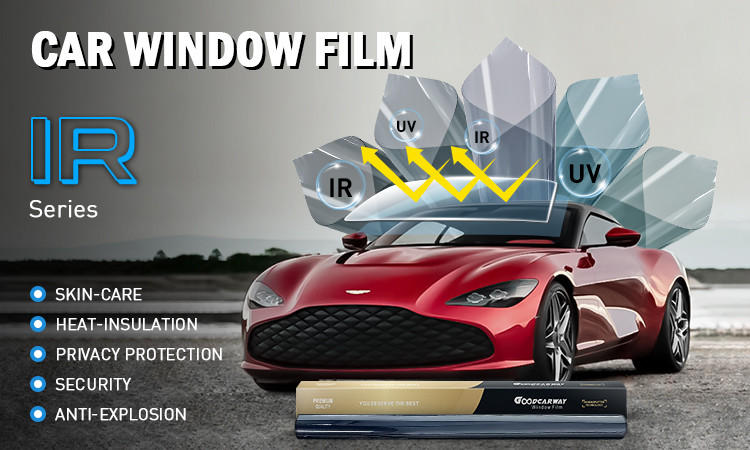 Nano Ceramic Film IR-8080 VLT 80% Blue Sky Color Clear Vision Solar Window Film