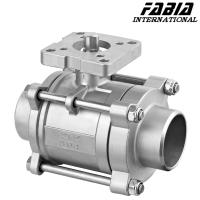 Buy cheap Stainless Steel Ball Valve Three-Piece Ball Valve High Pressure Resistance For product