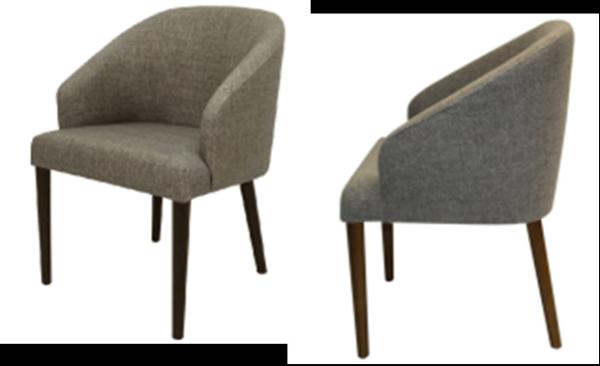 Buy cheap Scratchproof Leisure Velvet Armchair ISO 9001 ISO18001 Restaurant Lounge Chairs from wholesalers