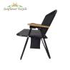 Buy cheap 100 X 40.5 X 74cm 600D Waterproof Oxford Heated Folding Chair Garden Heat Chair from wholesalers