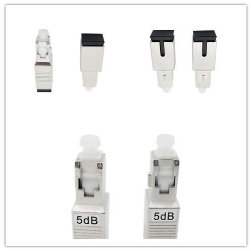Buy cheap Plastic Mental Male Female Fiber Optic Attenuator , Fixed Optical Attenuator from wholesalers