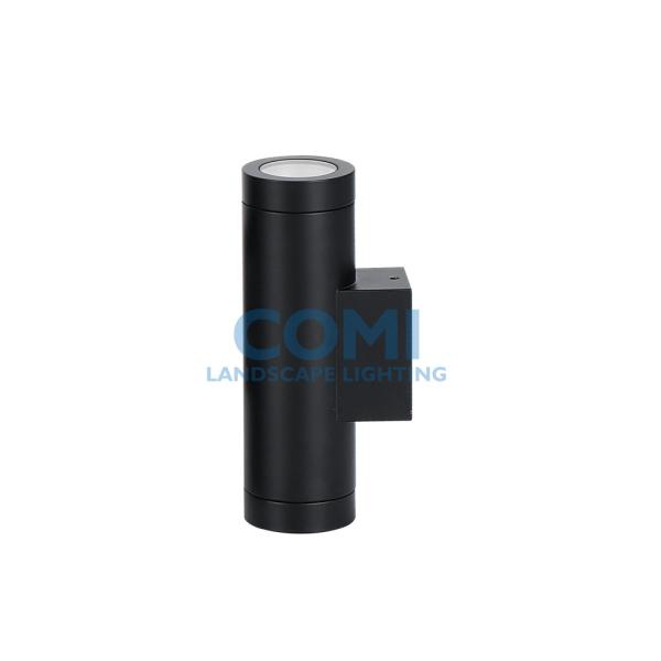 Architectural Cylinder LED Wall Mount Lights 2x5W Small Size For Facade Up /