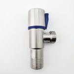 Half Inch Faucet Angle Valve Chrome Plated Corrosion Resisting