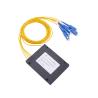 Buy cheap G657A G625D 1X4 SC / UPC ABS Box Fiber Optic Splitter 2.0mm 3.0mm 1m 1.5m Cable from wholesalers