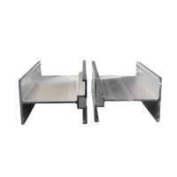 Buy cheap Customize Aluminium Profile 6000 Series Aluminium H L Beam Anti Slip Plate product
