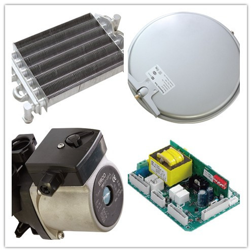 Wall Hung Natural Gas Tankless Combi Boiler With Knob Control
