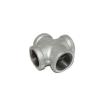 Buy cheap Lightweight 80mm Natural Gas Pipe Fittings , Black Iron Cross Fitting FM Certificated from wholesalers