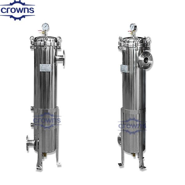 Stainless Steel PP WOVEN Bag Filter Housing for Beer Wine Juice Spirit Water