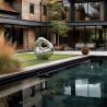 Buy cheap Modern Mirror Polished Stainless Steel Sculpture for Urban Landscapes from wholesalers