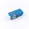 Buy cheap FTTH Duplex LC UPC Optic Fiber Adapter 2 Port Coupler PBT Earless Design for Networking from wholesalers