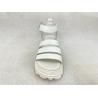Buy cheap Breathable Microfiber Summer Sandals PU White Sandals For Women from wholesalers