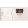Buy cheap 4G / 8G Full colors handmade Video Wedding Invitations with Magnetic switch , customized from wholesalers