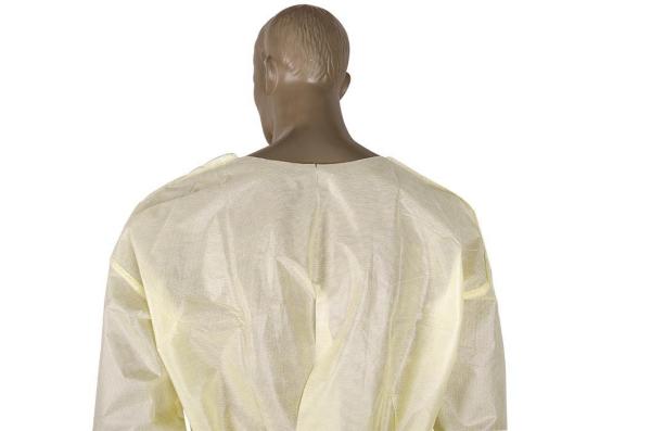 Buy cheap Unisex Non Woven Disposable Medical Gowns 30g-60g Food Industry from wholesalers