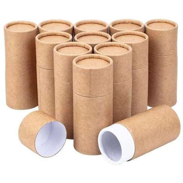 Buy cheap 100% Recyclable Paper Cans Packaging Eco Friendly Kraft Paper Tube Packaging Custom from wholesalers