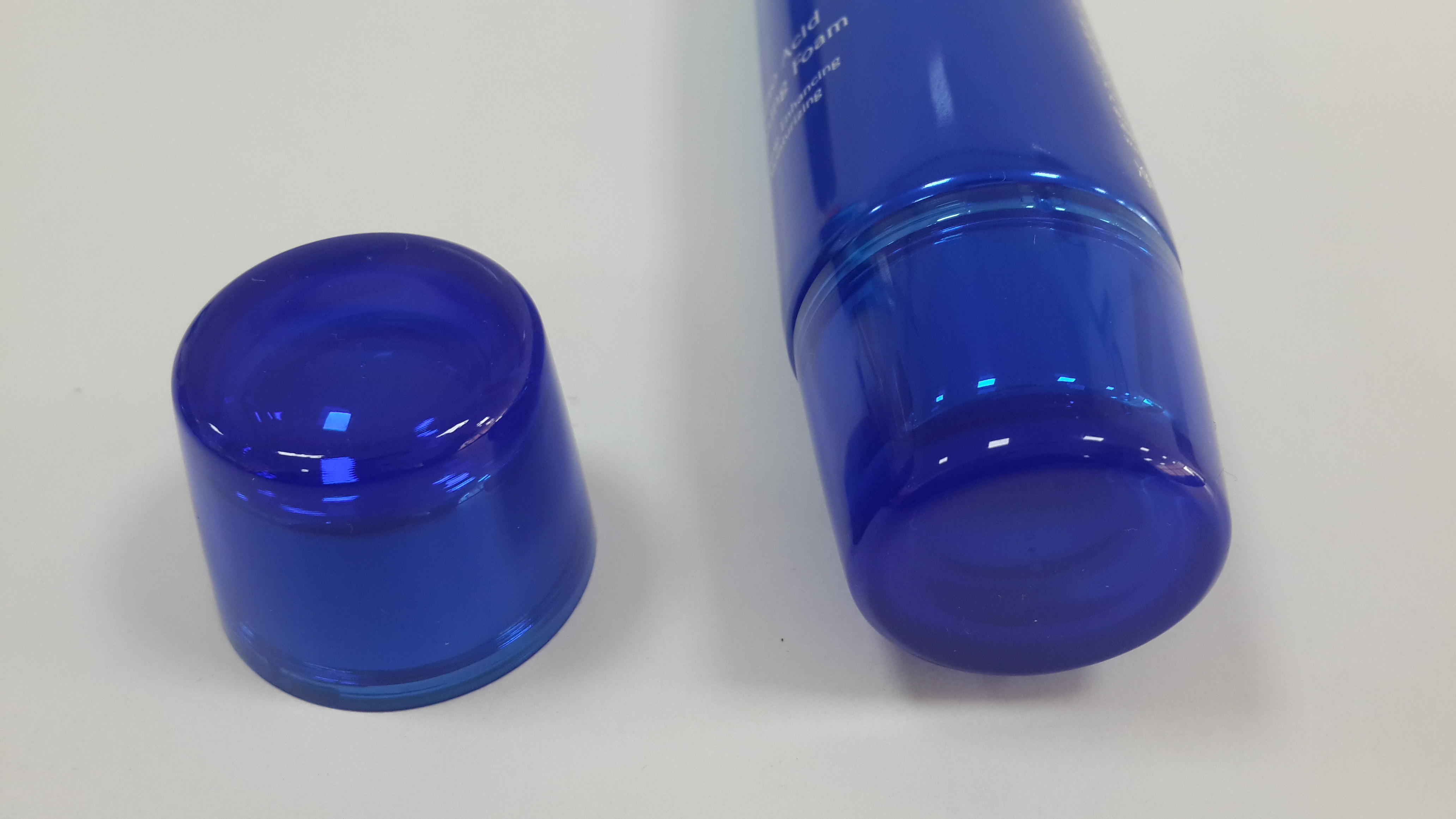 100G Flexible Tube Packaging For Cleaning Foam , Shiny Metal Gradually Changing Color