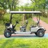 Buy cheap Yellow color 2 Rows 4 Seater Off-Road Golf Cart Customizable Color With Front Windshield from wholesalers