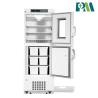 Buy cheap Minus 25 Degree 368 Liters Capacity R290 Laboratory Hospital Upright Stand Combined Refrigerator Freezer from wholesalers