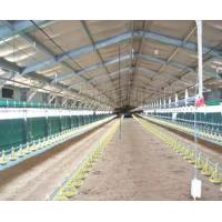 Buy cheap Prefab Metal Structure Building Dairy Cow Shed Goat Farming House Light Steel product