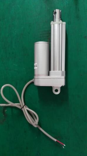 Fast 12V Linear actuator with potentiometer 100mm trave, micro motor linear drive IP65 1000N push pull load