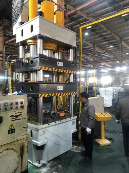 Buy cheap 400 ton Hydraulic press Machine for making dish 608 mm diameter 5 mm thickness from wholesalers