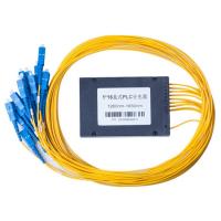Buy cheap 1X8 ABS Coupler Fiber Optic Plc Splitter 2.0mm Cable SC APC PC UPC Connector product