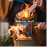 Buy cheap Outdoor Camping Stainless Steel Tabletop Fire Pit with Smokeless Wood Pellet Burning from wholesalers