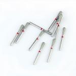 Fine FG Diamond Bur High Speed Drill Burr Carbide Pear Shaped Burs Dental