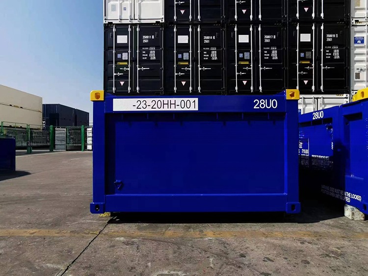 20ft DNV2.7-1 Standard Half Height Offshore Cargo Baskets Container with 14.00 cbm Capacity Design Standard ISO10855