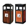 Buy cheap 20-200L Recycling rubbish sanitation dustbin stainless steel outdoor garbage trash can indoor trash waste bin from wholesalers