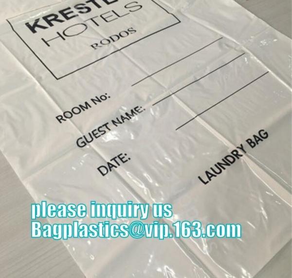 custom logo printed dry cleaning plastic transparent garment bags for dresses