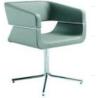Buy cheap Matrix Swivel Easy Chairs For Living Room Instantly Recognisable Personality from wholesalers