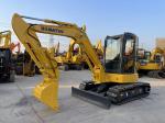 PC55MR Used Komatsu Excavator Mini Digger With Thumb 5ton Homeuse