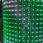 Transparent T12 Outdoor LED Mesh Screen DC12V Energy Saving Building Exterior
