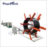 Buy cheap High Speed Hdpe PE Plastic Pipe Extrusion Making Machine Production Line from wholesalers