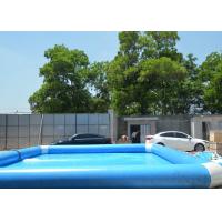 Buy cheap 0.9mm PVC Large Inflatable Backyard Swimming Pool Commercial Grade product