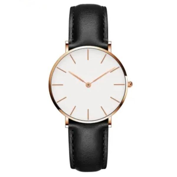 Buy cheap Stylish Black Leather Wrist Watch ODM Leather Men'S Wrist Watch ISO Certificate from wholesalers