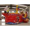 Buy cheap Double Stitching Pirate Bounce House , Pirate Ship Inflatable Bouncer from wholesalers