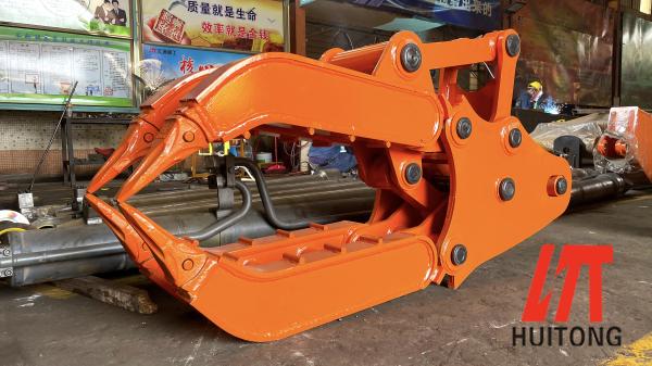 Buy cheap PC55 PC80 PC100 Excavator Mechanical Grapple Q355b Rock Grapple from wholesalers