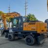 Buy cheap Hyundai R210w-7 Wheeled Excavator Fast Moving Second Hand 20.5t from wholesalers