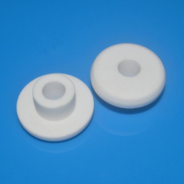 Buy cheap Electrical Resistivity Flanged Alumina Ceramic Parts , Ceramic Bush Industrial Grade from wholesalers