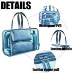 5 In 1 PVC Leather Travel Transparent Cosmetic Bags