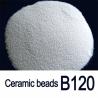 Buy cheap Solid Round B120 0.125mm Ceramic Blasting Beads For Aluminium Profile from wholesalers