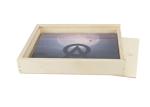 Customized Gift Wooden Box Packaging With Sliding Lid , Plywood Box With Natural