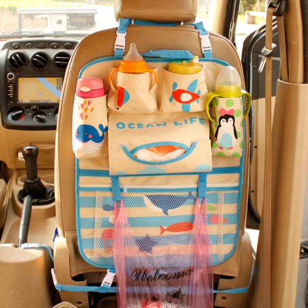 Buy cheap Oxford PVC Car Seat Back Storage Bag Organizer For Travel from wholesalers