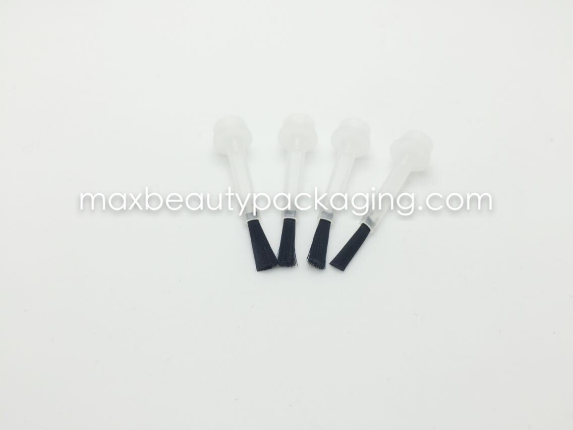 nail gel polish brush flat brush with 600 original dupont filaments different stem and hair size nail polish packaging