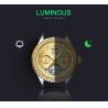 Buy cheap KINYUED Design your own luxury waterproof mens skeleton automatic tourbillon watch mechanical from wholesalers