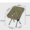 Buy cheap Outdoor Foldable Moon Chair Simple Ultralight Beach Art Sketching Camping Fishing Chair from wholesalers